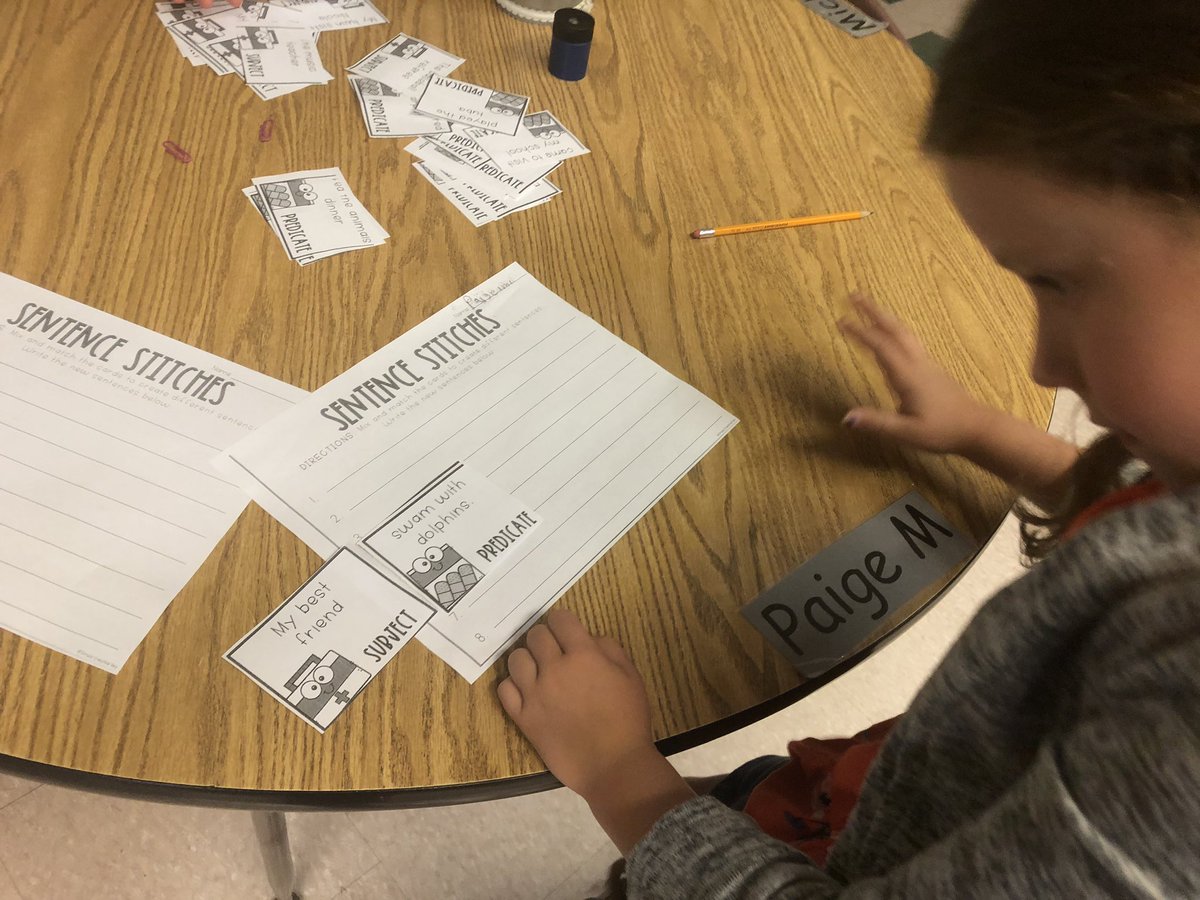 MissTJermey's tweet photo. This week we began using The Dialy Five. Our Gr. 2/3 crew has done a wonderful job! Their independence and enthusiasm has been an amazing way to start each day. #readtoself #wordwork #listentoreading #workonwriting #readwithabuddy @WESPrimaryPack @WoodvilleES #tldsbreads https://t.co/qA8avTheTU