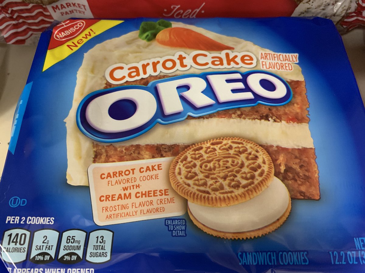 LineOreo's tweet image. Carrot Cake. I’m outta control!