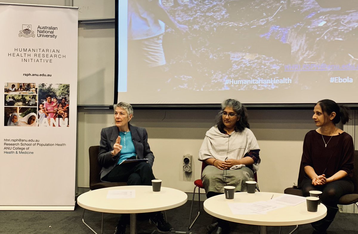 A fascinating week discussing #humanitarianhealth with Australian National University’s HHRI and @HarvardFxb: Much more to be done to address the security and health needs of children as conflict and disasters intensify globally. @jenniferleaning