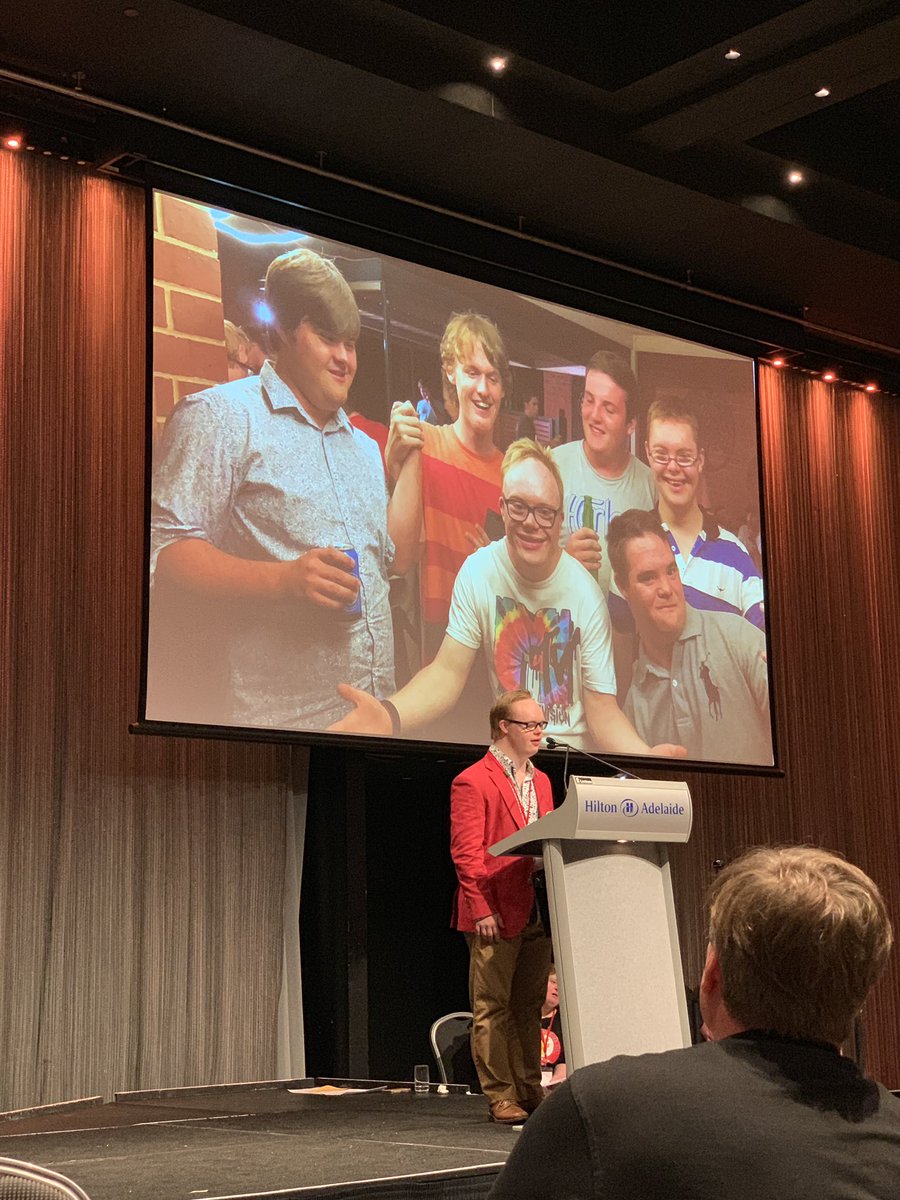 SalRob310's tweet photo. Ben Paior owning the crowd - talking about how he achieves his goals. Jalapeños, Holey Moley golf, footy &amp; weekend away with my mate &amp; support ... not a whisper of ‘engaging in the community’ @SamPaior #OurVoiceSA https://t.co/Yo7bjBFZcP
