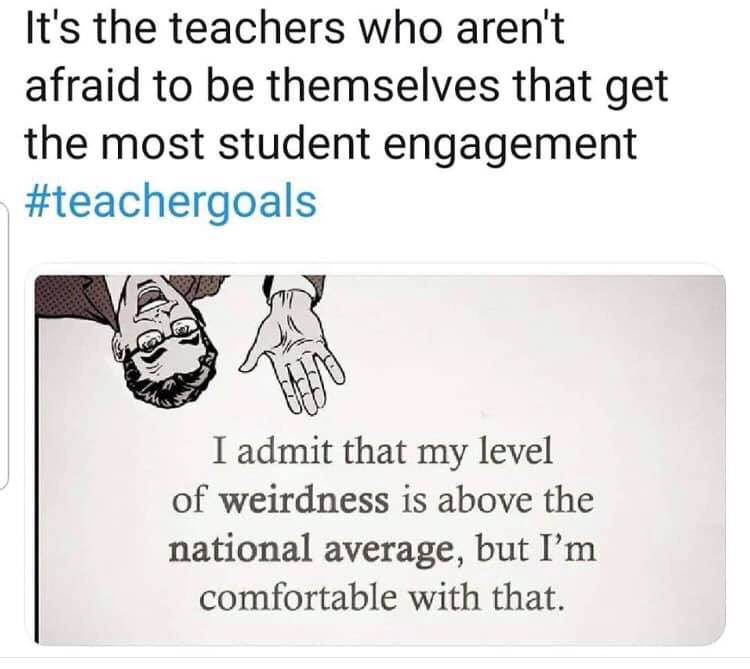 VeronicaGranat6's tweet photo. My students see the real me every day especially when I get to read to them. No matter what, they still make me feel like a rockstar. I’m ok with it and I love my job 🤷🏻♀️ #BeDuryea #idoitformyfans @duryeaschool https://t.co/fQdPsXmG92