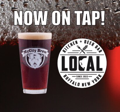 Welcome MyCity Brew to the Chip Strip! Byson Brown now on tap at <a href="/LocalKitchenNBB/">Local Kitchen & Beer Bar</a> ! 🍻🕺