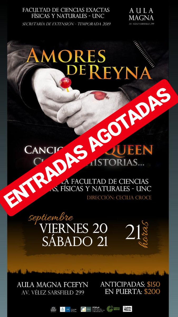 ¡Próximas funciones 18 y 19 de octubre!