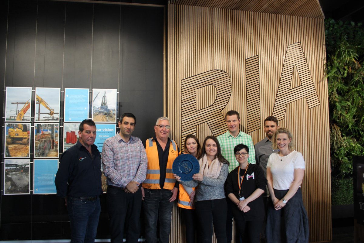 The Metro Tunnel Project’s Rail Infrastructure Alliance has been recognised for its work providing employment and training opportunities for Aboriginal people. The alliance last night won the 2019 Victorian Aboriginal Education Association’s Private Sector “Wurreker” Award.