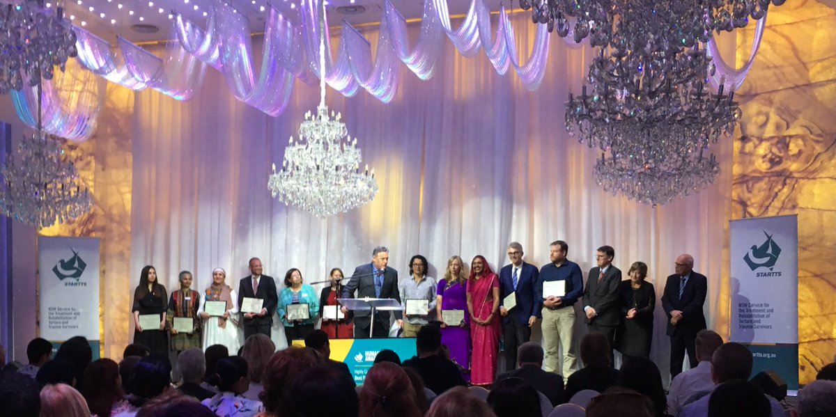 Celebrating the 30th Anniversary of STARTTS with over 1000 other people. It’s great to see so many help celebrating the work of STARTTS. Congratulation to those who received awards for their humanitarian work.