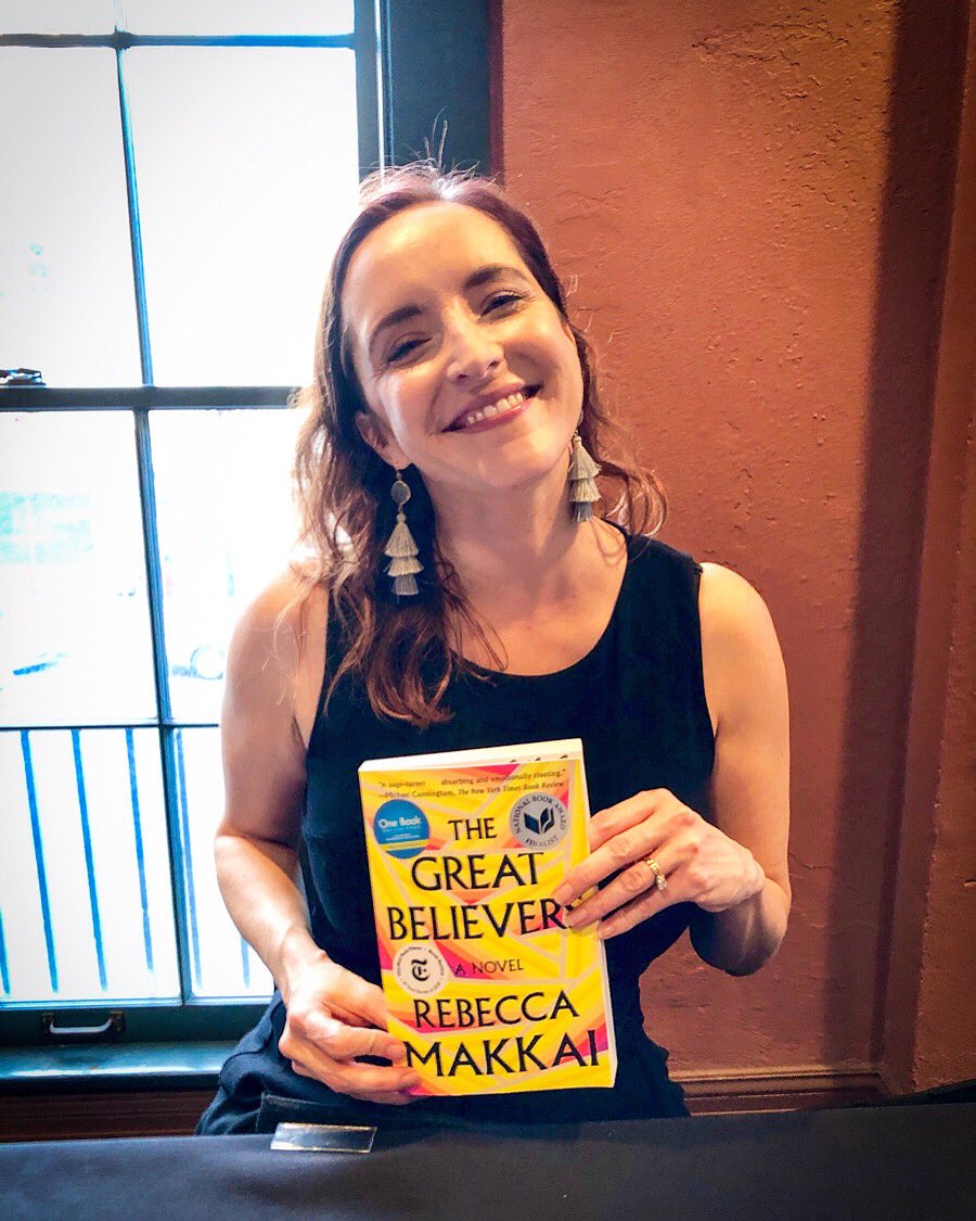 SDCountyLibrary's tweet image. One Book One San Diego launch event with @rebeccamakkai @KPBS @OneBookSD #obosd #onebookonesandiego #sandiego #thegreatbelievers