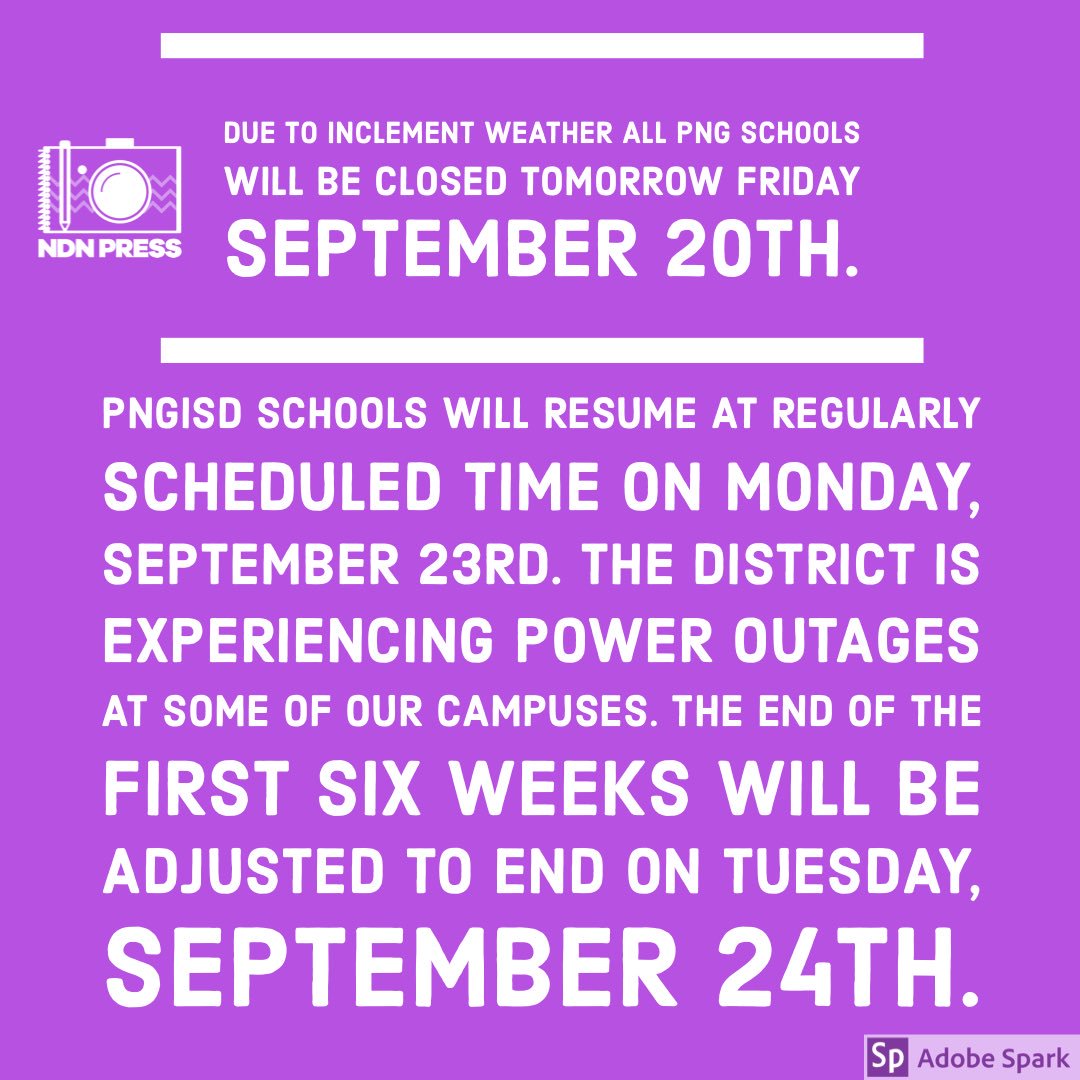 Stay safe and dry Indians 💜 
#NDNPRESS #PNGPROUD #PNGHS