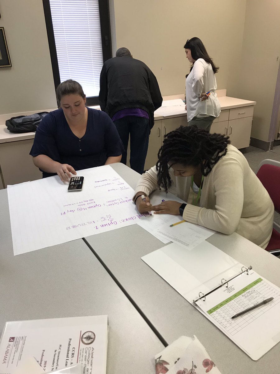 bamatdkim's tweet image. @AMSTI_UA_UWA Another great day of collaboration and new learning with the UA/UWA AMSTI high school math teachers. #AMSTImath #AMSTI