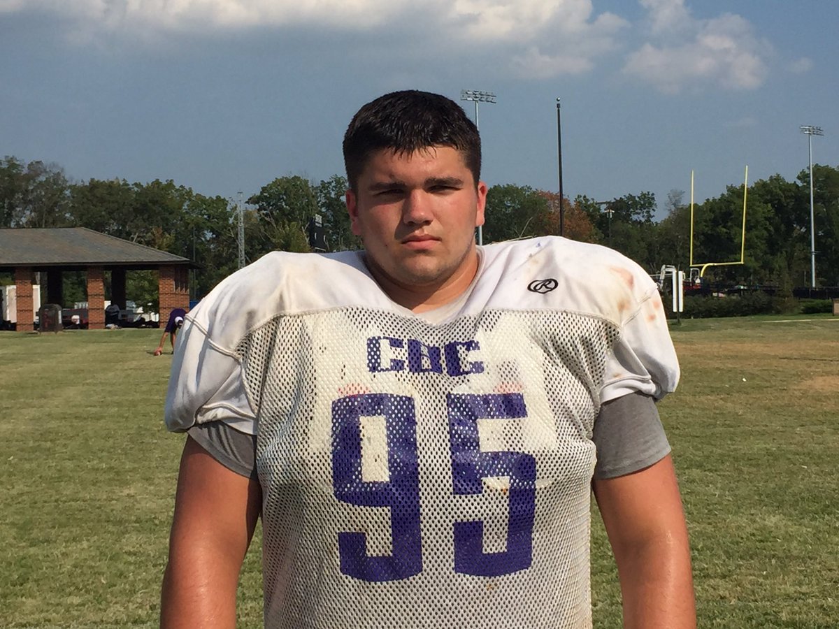 Went by <a href="/CBCFootball/">CBCFootball</a> as they prep to play rival DeSmet Fri on ESPNU-Got chance to talk to #Hoosiers OL verbal <a href="/brady_feeney/">Brady Feeney</a> -The Big Man is a dual threat-A 3yr Starter &amp; was the lead in CBC’s production of <a href="/RockOfAges/">Rock of Ages</a> -During the game we’ll unveil Brady’s Top 5 Classic Rock Bands