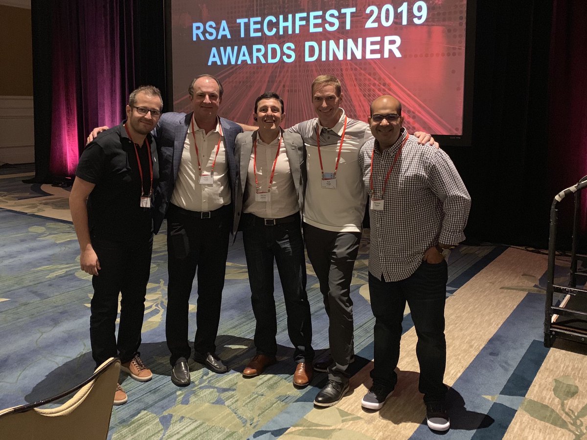 MarcosNehme's tweet photo. Can’t wait to be on stage to celebrate and present with my peers our #RSATechFest Award Dinner. It’s all about Celebrate a talent Global SE and Partner Team. @RSATechFest @RSAPartners #RSAProud https://t.co/CJQDxDNCzr
