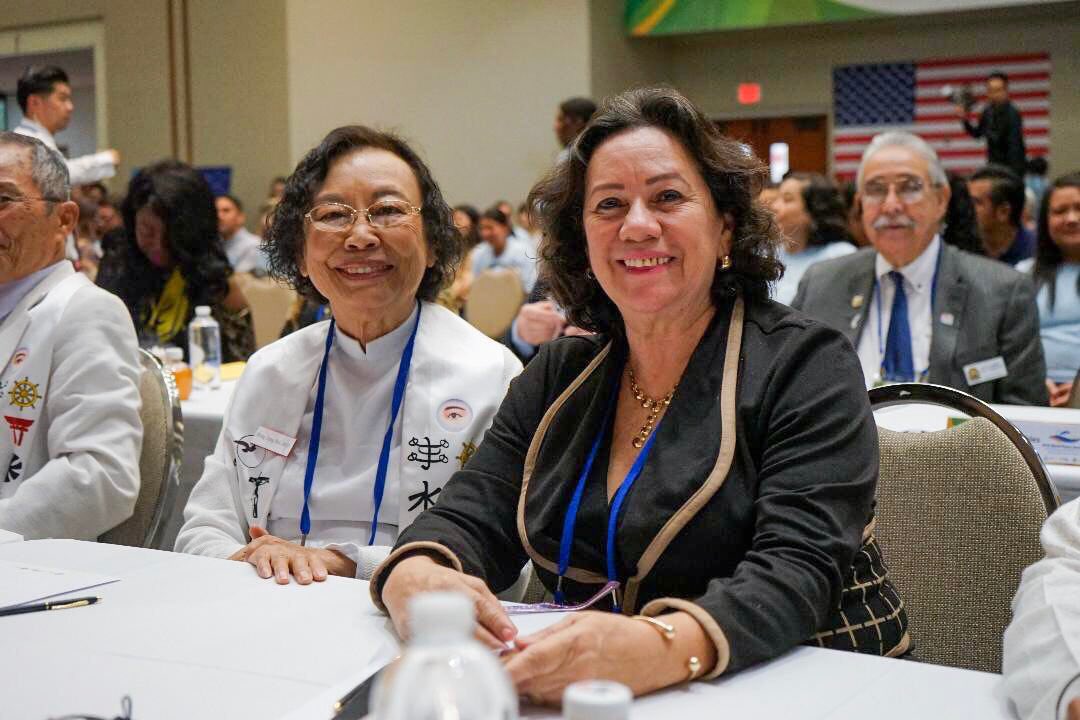 iwpg_la's tweet photo. ⁣⁣Such an honor to have such amazing women support in the work of Peace. We welcome women Rev. Tuy Ngyuen from Cao Dai Religion and Maria Elsa Suarez De Baca from Nicaragua. #nonprofits, #nonprofitorg, #womenleaders #nonprofit #charity #community #ngo https://t.co/2uwx4aXtqB