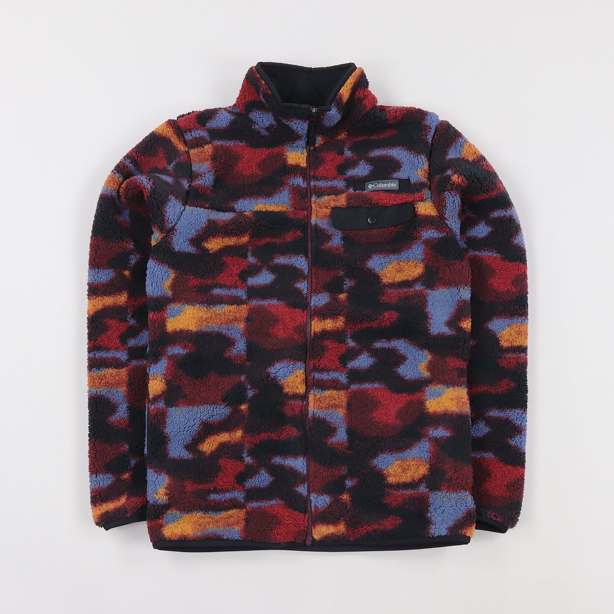 columbia patterned fleece