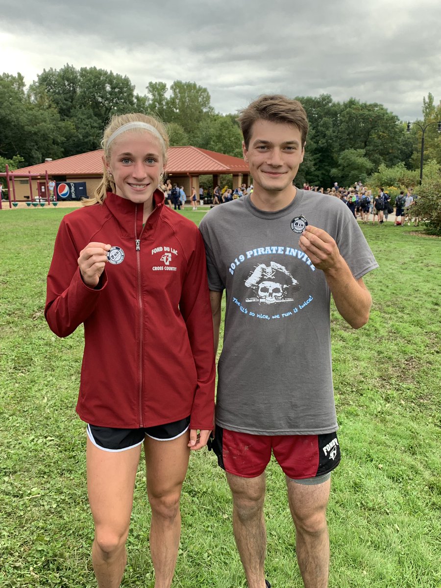 fonddulacxc's tweet photo. Congrats to Riley Collett on a second place finish and Henry Hughes on placing 6th at Bayport. https://t.co/X5wWJR3fny