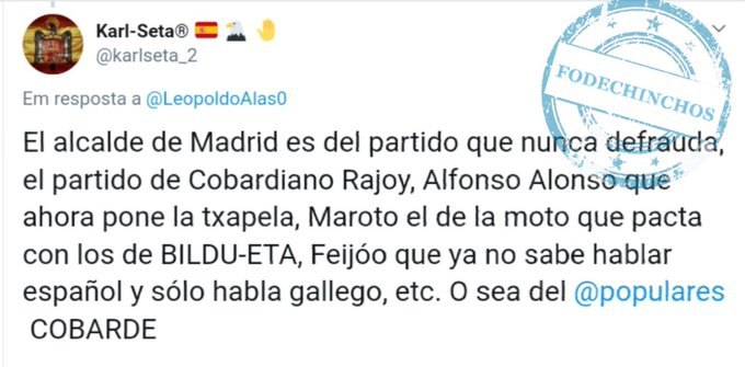 Mundofodechin's tweet photo. Apareceunos este pitiño reconvertido en #fodechinchos .  
@karlseta_2 é deses que a flipan contando contos. Alguns até fan rir. Se alguén pregunta por el, témolo nós, o miñaxoia estanos a cagar por todo! https://t.co/s9pxBcOVh2