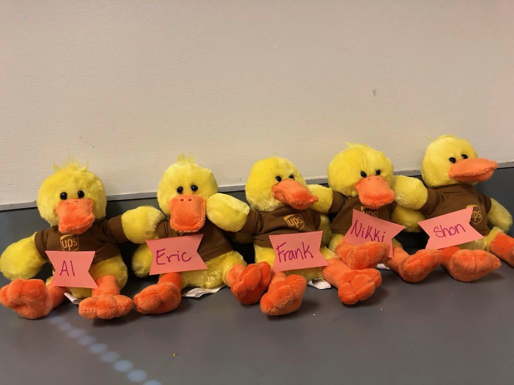 viciousveelo's tweet photo. To get one’s ducks in a row essential #planning #mountainviewdivision #ducksinarow #Octorber #Ducky #StayCalmHaveFun @jrindafernshaw @MorabitoKeith @erockspark @DEncaladeUPS @hrbobbyups @HR_Christine @CarlSexton52 https://t.co/0O2H5uXBYx