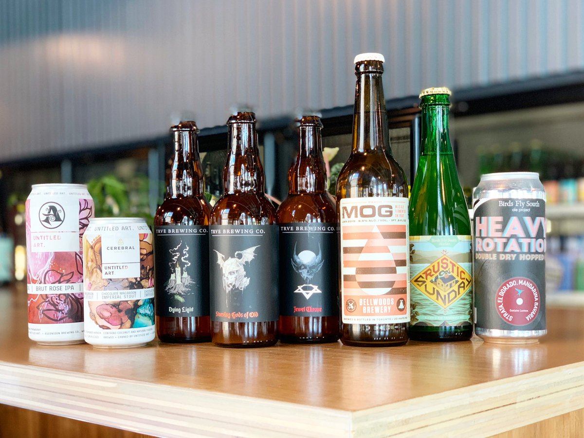 DeptofbeerWine's tweet photo. So excited to get weird with all of these! @untitledartbrewing @trvebrewing @bellwoodsbeer @bfsbeer . Get in on these before itโs too late! #craftbeerdoneright #alexandriava #delrayalexandria #potomacyards https://t.co/A1dcVkGoRZ