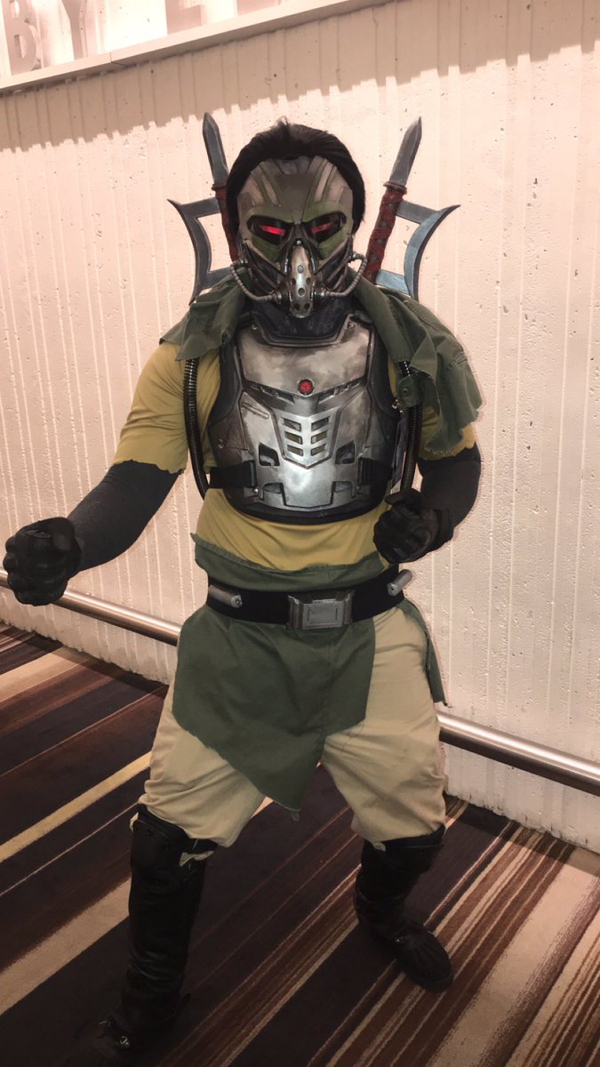 AltonDouglas4's tweet photo. More of my MK11 Kabal Dragoncon 2019
#mk11 #mortalkombat #mortalkombatcosplay #mortalkombat11 #kabal #mkkabal #cosplay #costume #mortalkombatcostume #blackdragonclan #dragoncon2019 #dragoncon #kabalcosplay #kabalcosplayer #mk11kabal #mk11cosplay https://t.co/TLN7KWzMds