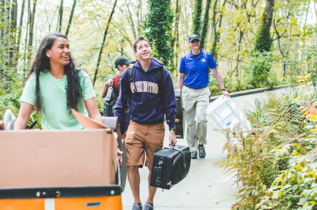 move in day, move-in, residence hall