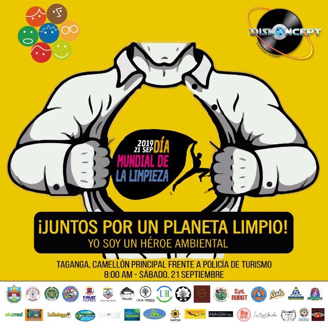 BeWeCommunity1's tweet photo. Un día, mas de 150 países y millones de voluntarios unidos por un planeta limpio y saludable. #everyonecanhelpsomeone https://t.co/AQXj0LsZAs
