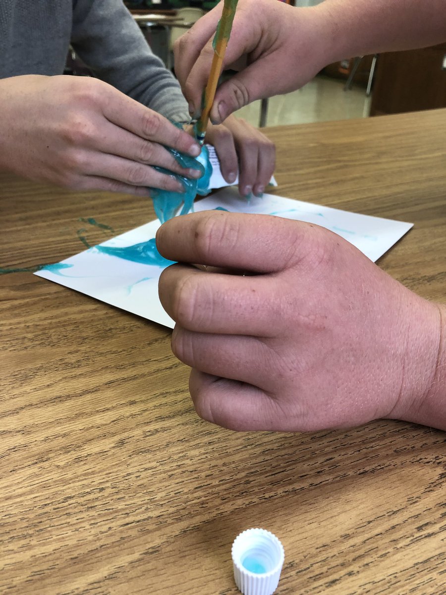 ms_meyers__'s tweet photo. Today during therapy we discussed our behavior and our actions. We used the toothpaste activity to show that once we do something, it can sometimes cause a mess and we can’t take it back. The students really related to this and had a lot of fun! https://t.co/lqpPJf0LLs