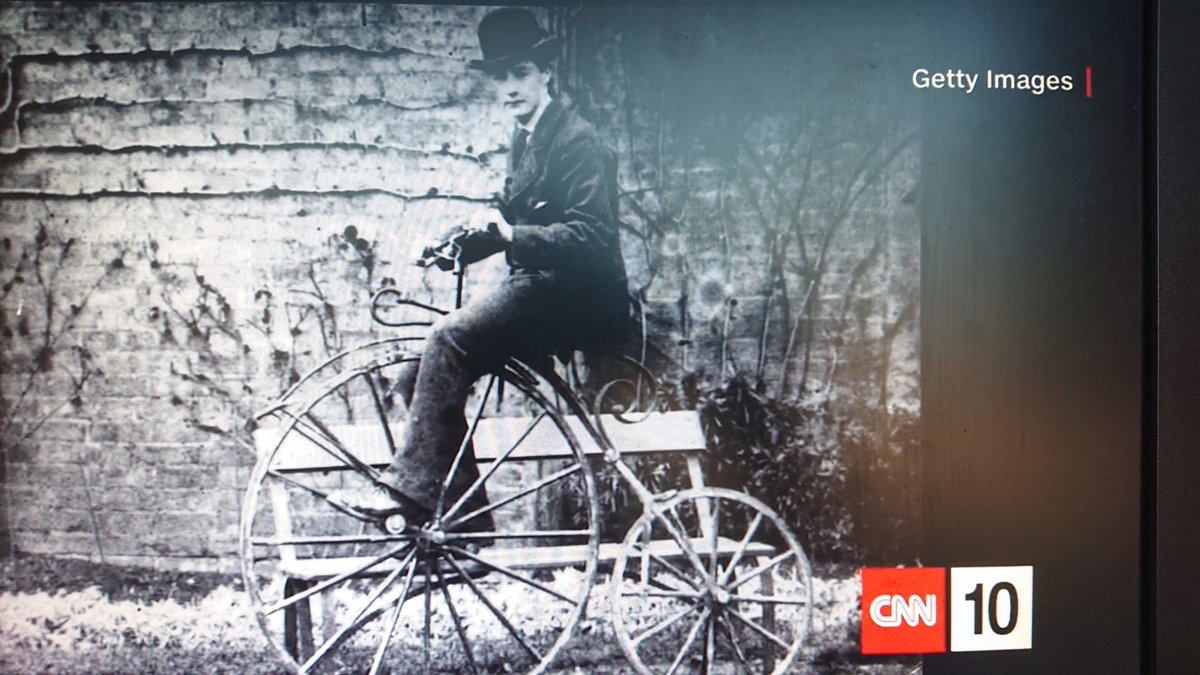 CarlAzuz's tweet photo. #ThrowbackThursday  No, it's not me (at least not until I get a SWEET penny farthing)...but it is part of tomorrow's show. https://t.co/vSUAygEtFg