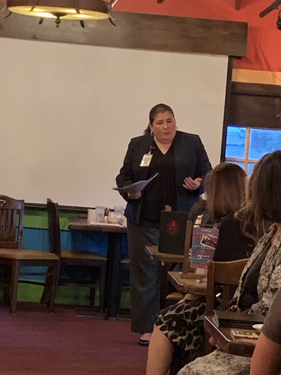 Husky_Principal's tweet photo. Thank you @blancahemann and Naomi Miller from @NISD for being our first NEPSA presenters! We had a full house to hear your important message about voting. We all are appreciative of your passion and advocacy for public schools! #NISDLegends #NEPSA https://t.co/A0ZpjKzX9H