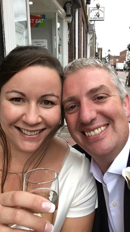 dobdob86's tweet photo. One year ago today we sprung a surprise wedding. A year of love, loss and happiness. I wouldn’t change a thing. Love you round the galaxy and back Mr F 🥂😍🍾 #anniversary off to celebrate with a half marathon @runDisneyFrance #couplesthatrun https://t.co/g6DJxl1hlw