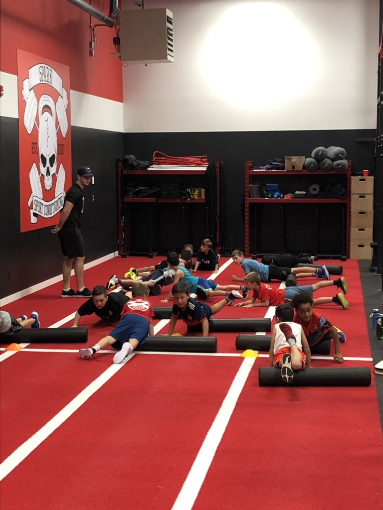 DavidMcCarthy09's tweet photo. Our 2011 boys working hard at Spark Sport Conditioning. @scottishunited #playercenteredprogram #holisticprogram #sportscience https://t.co/2hRGocpXqK