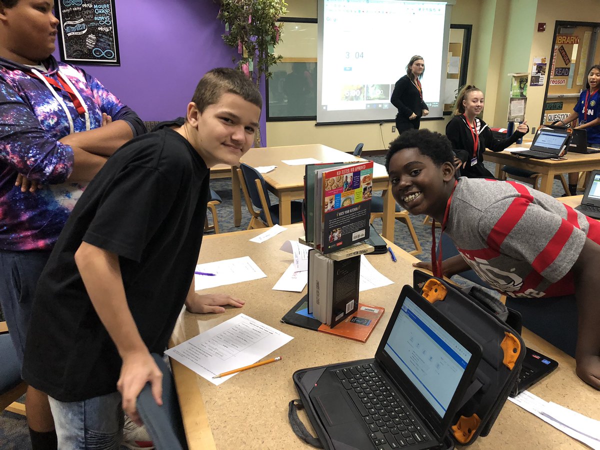 lana_reeser's tweet photo. @IntegrityLHC did a great job finding their books in the library and building a book tower! #wearewayne #GiantsRead @LHCWilson https://t.co/bmtehsltO3