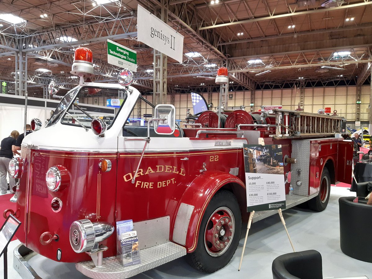 Enjoyed the Emergency Services Show and meeting up with colleagues and a few old relics... #EmergencyServicesShow <a href="/App4england/">Apprenticeships</a> #FireItUp <a href="/futurequals/">FutureQuals</a> <a href="/Qualsafe/">Qualsafe</a> <a href="/Skills_Justice/">Skills for Justice</a> <a href="/FSCmoreton/">Fire Service College</a>