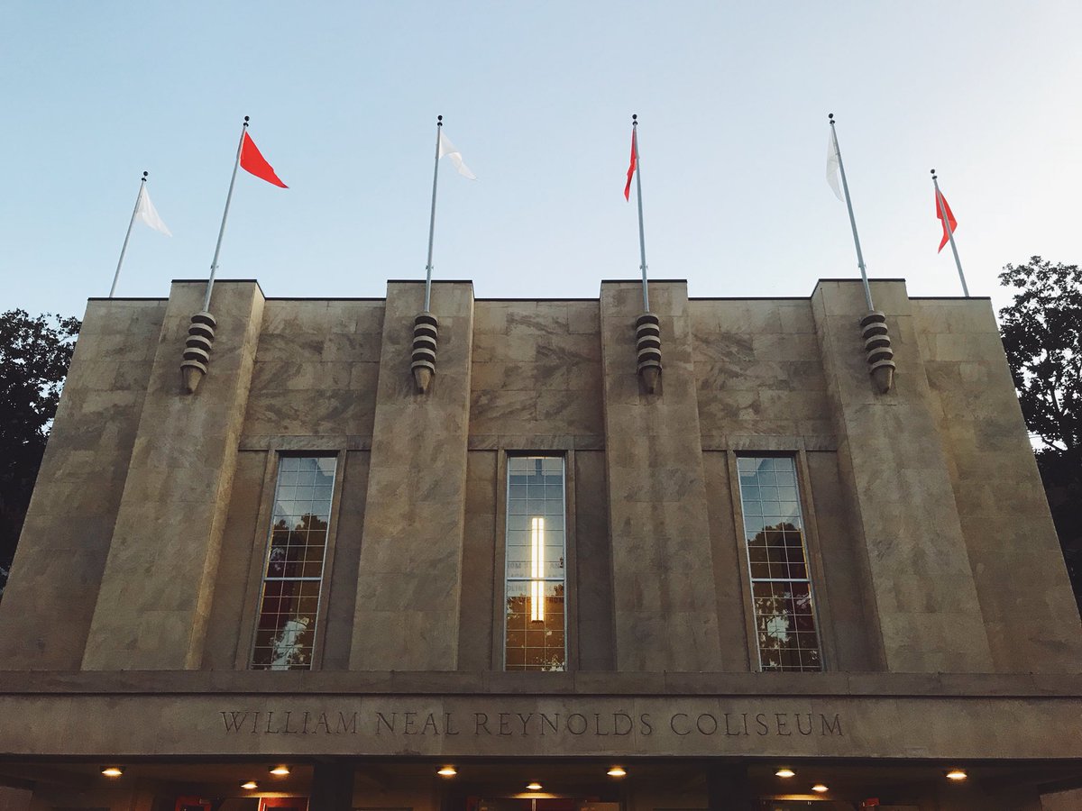 NCState's tweet photo. Whoโs ready for @TPAIN tonight in Reynolds?! #PACKHOWL
PS: This building ๐บ๐พ๐. https://t.co/G2jwW28sf3