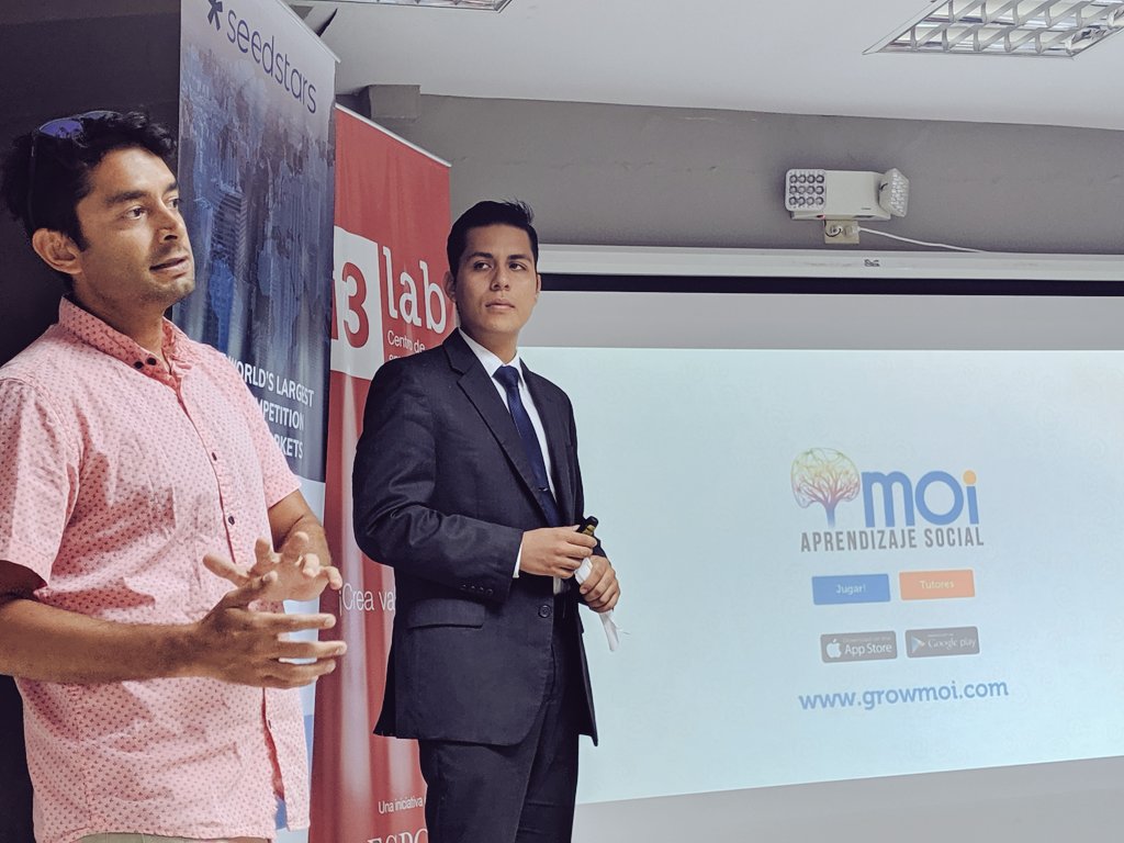 Hoy en @GyeEmprende se desarrolla <a href="/Seedstars/">Seedstars</a> Guayaquil, parte del #seedstarstour2019. Founders que ya están creando impacto internacional compiten para el Global Summit en Suiza, para recibir $1M en inversión. #CreaValorAhora