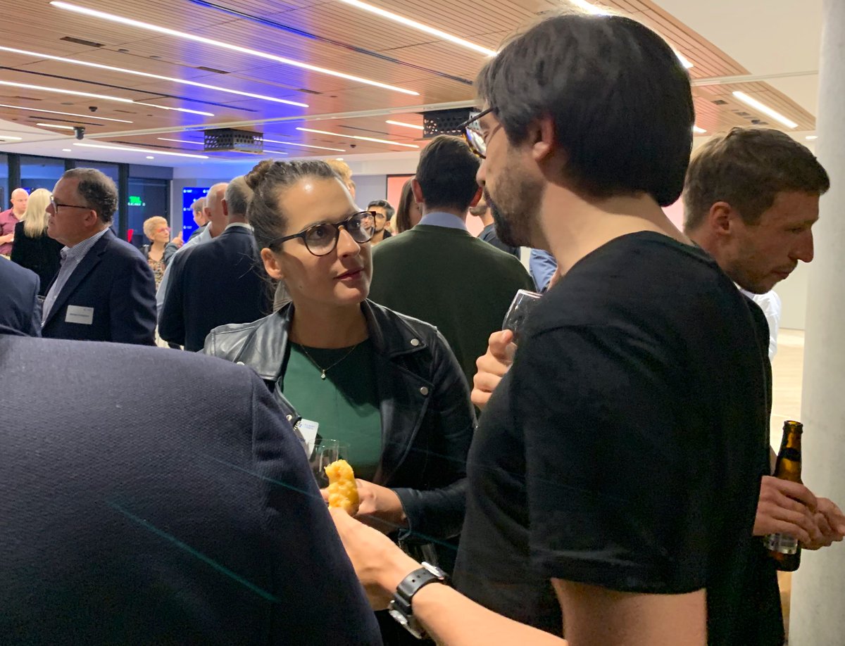 AntlerAustralia's tweet photo. A great #investor evening with @gtlaw in #Sydney. Attendees got a taste of the traction the startups are making in the lead up to #DemoDay. It was also a great chance for the #founders to practise and perfect their pitch #AntlerAustralia #NextWaveofTech https://t.co/v3VPEw9gcy