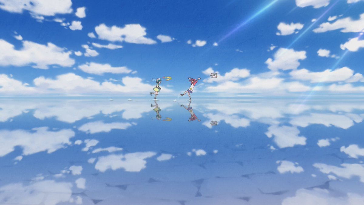 梅香 アサリリ本委託中 予告編の１カットで ウユニ塩湖みたいな惑星に行くのか いやイメージシーンかな と思ってたら 本当に ウユニ塩湖に行ってるのかよ Rt