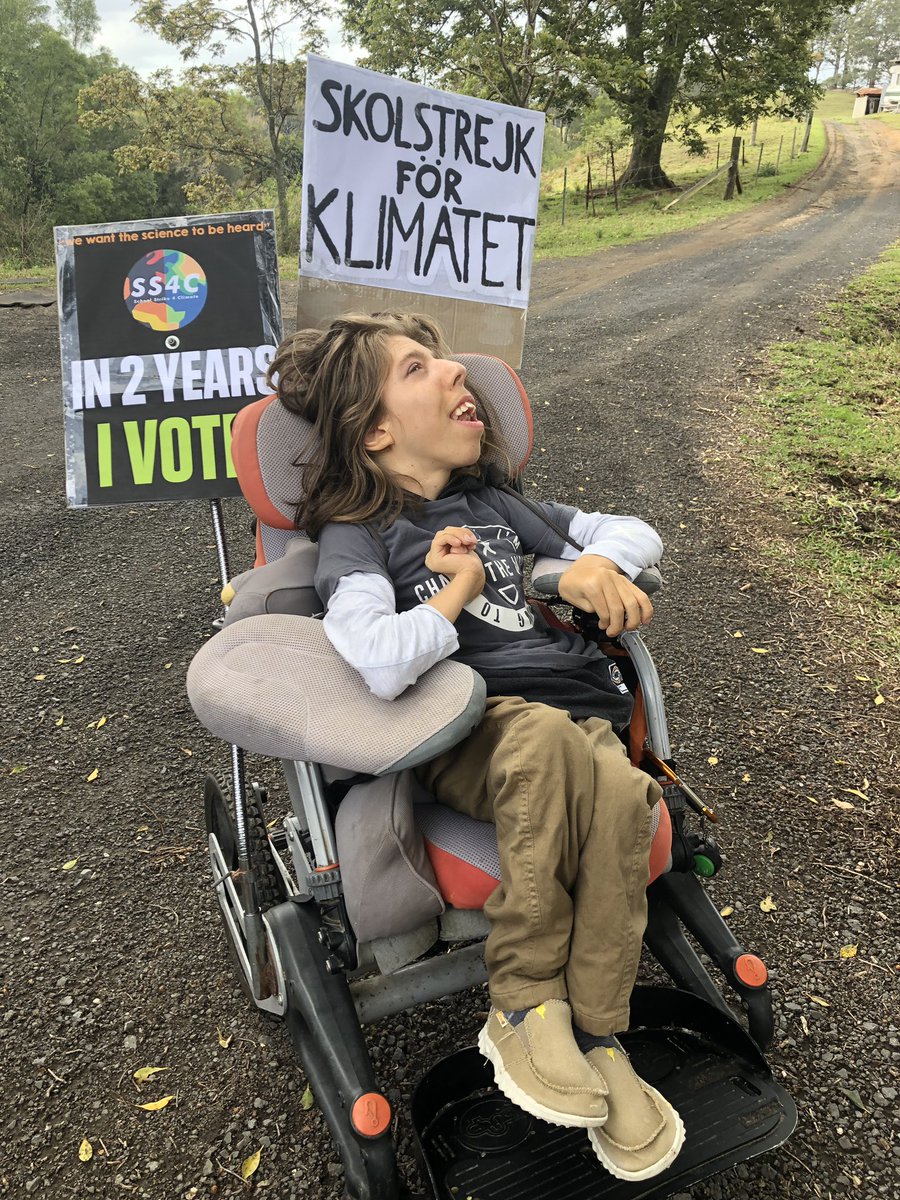 DisMediaMatters's tweet image. The future is theirs &amp;amp; they get a say. #ss4c #studentstrike4climate @GretaThunberg