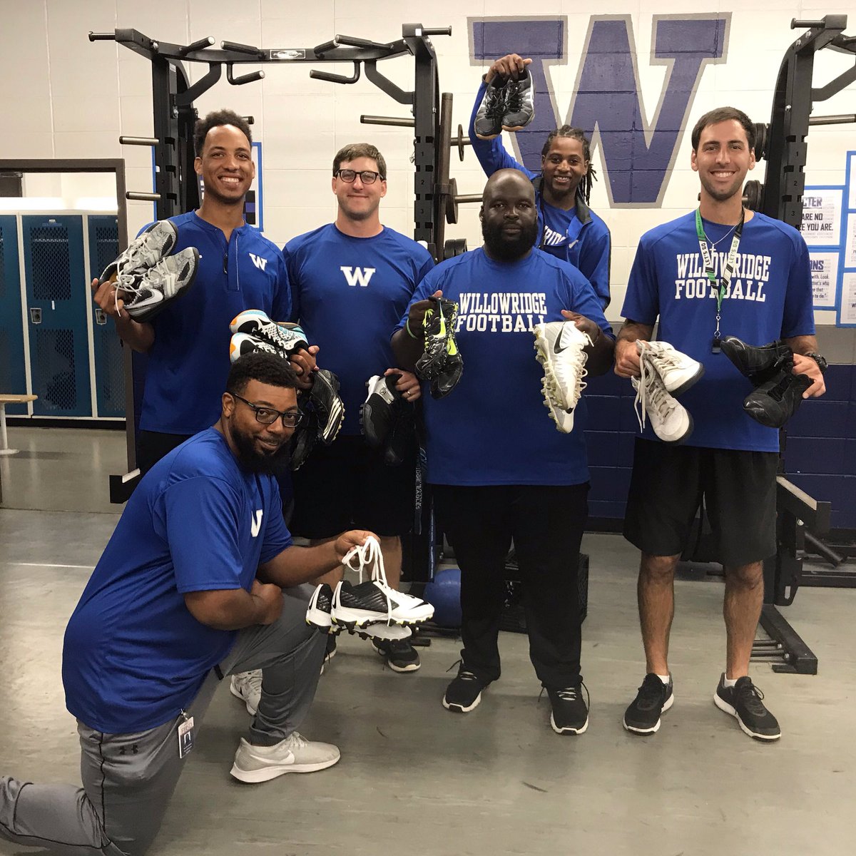 We delivered two 40 Gal bags FULL of cleats and other athletic shoes (approx 60 pair) to these AMAZING coaches @willowridgeathletics!! Because of your continued generosity and ongoing donations, athletes will be able to participate in the sports that they LOVE! #thankstoyou 👊🏻