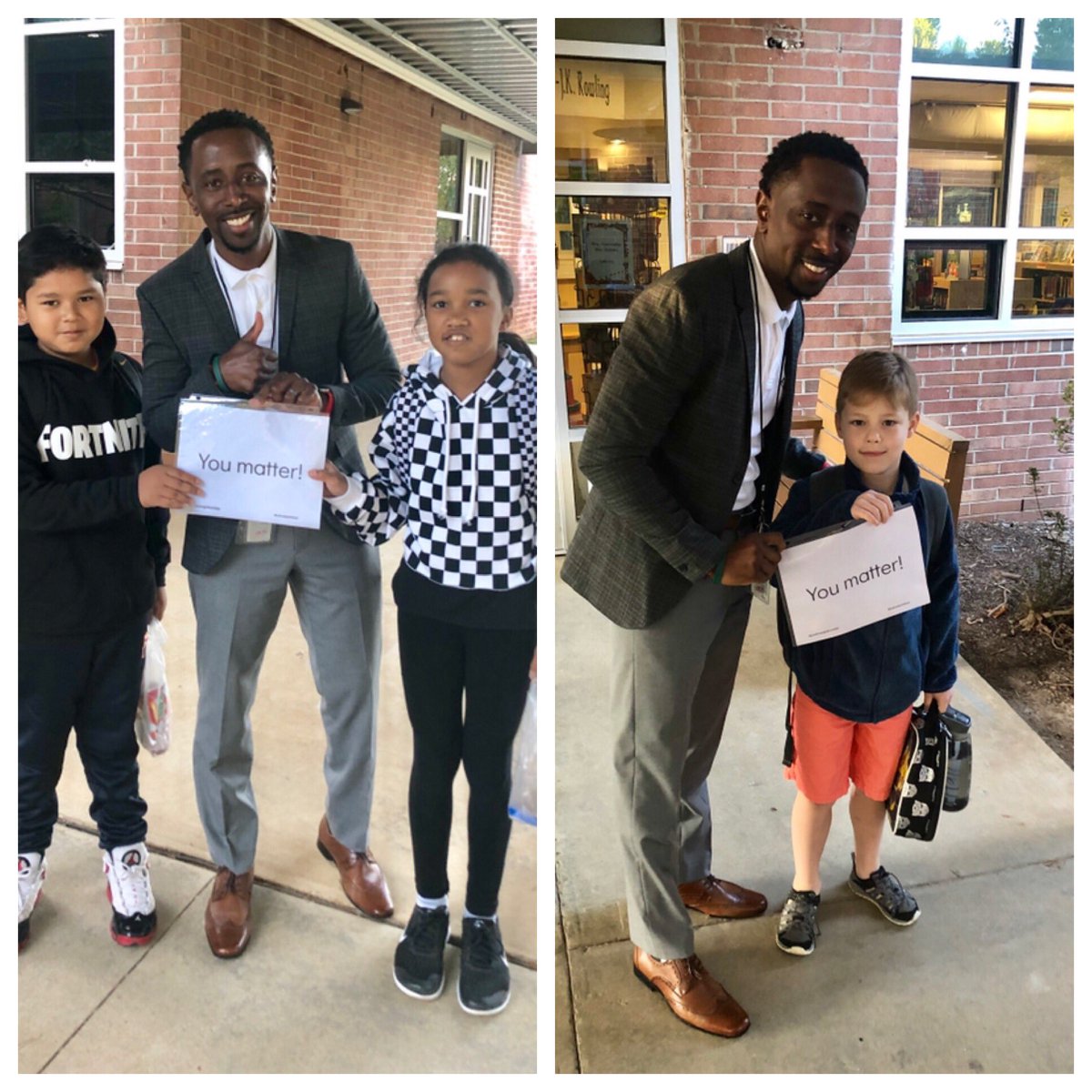 Continuing with spreading positive affirmations to our scholars. #PositiveSignThursday #bobcatsonblast