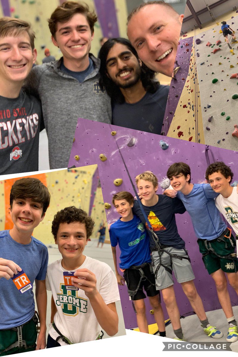 DublinClimbing's tweet photo. What a great night ⁦@VAOhio⁩ !  Ran into Dublin Climbing Coalition Alumni and some fresh faces got their belay cards!  This is going to be a great year!
⁦@dankeener34⁩ 
#Climbing 
#DudeOnARock 
#ClimbingWithFriends https://t.co/jGbfrADnjC