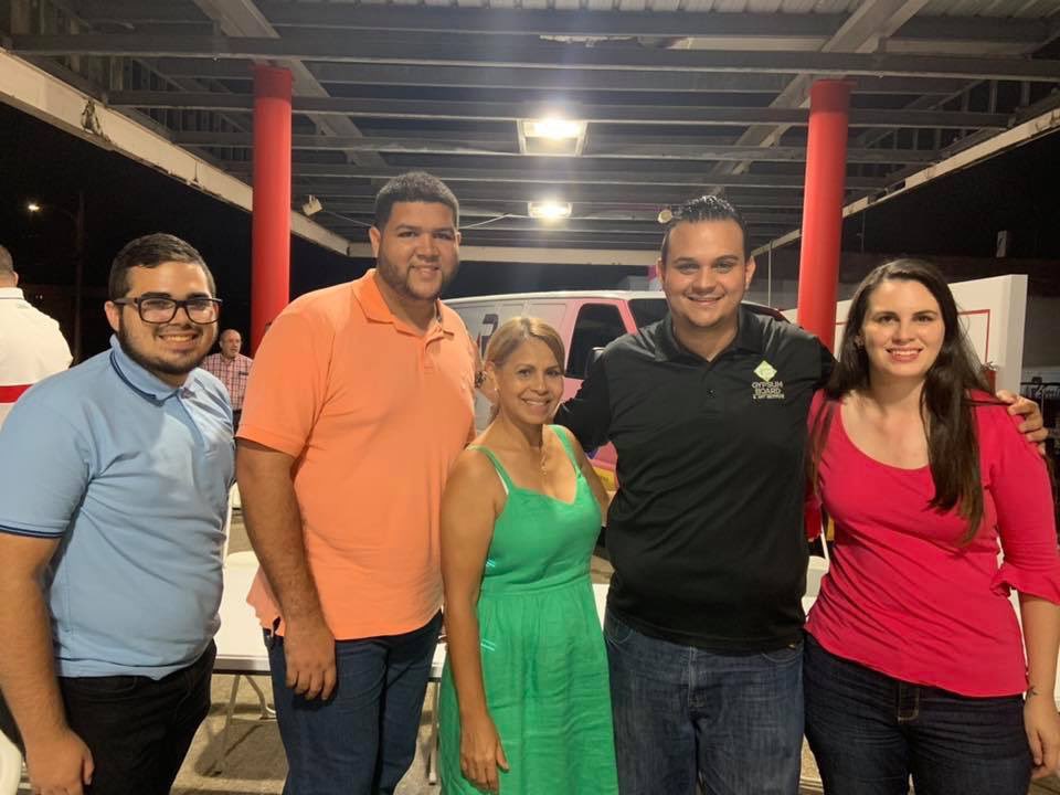 Hoy en Arecibo con el equipo electoral del Distrito de Arecibo.
