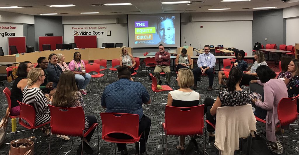 katricequitter's tweet photo. Circles create soothing space, where even reticent people can realize that their voice is welcome. - Margaret J. Wheatley

#HCESCEquityCircle 
#HCESCcommunity https://t.co/VQVKEuxnV2