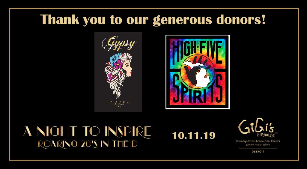 detroit_gigis's tweet photo. Huge shout out to Michigan based @gypsyvodka  &amp; High Five Spirits for donating the spirits for our craft cocktails at our Roaring 20's in the D event! Join us Friday, October 11. Tickets available at: https://t.co/nBYErnATWw
🥃
#anighttoinspire #roaringtwenties #gypsyvodka https://t.co/najQAyQ9Wh