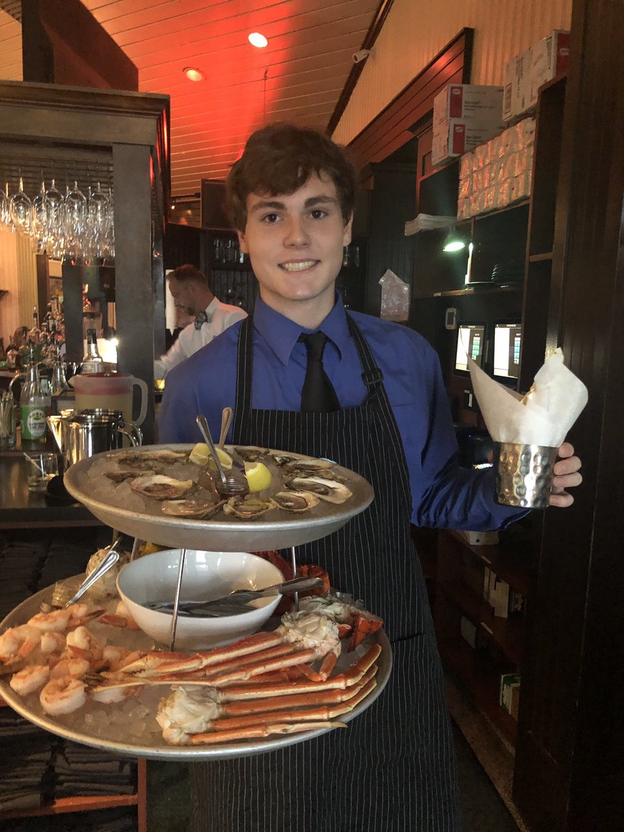 TheBayHouse's tweet photo. We reopened a day early 🎉 and we have a seafood tower with your name on it! https://t.co/Xx8OY949nH