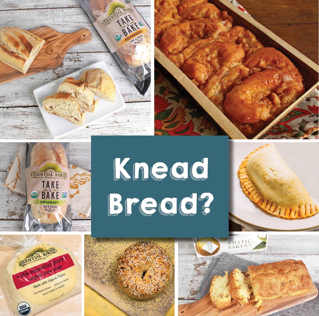 FullCircleFarms's tweet image. Knead Bread?
Whether you like to enjoy a warm slice of bread with a hearty meal, a toasty bagel at breakfast or sweet treat for a midnight snack, our Knead Bread collection has something for you! Add your favorite baked goods and spread when you #CustomizeYourOrder. 
#breadtime