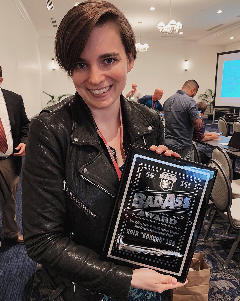 VanCrimLawyer's tweet photo. Acumen Lawโs @IRPlawyer just won the TOP AWARD for the DUI Defense Lawyers Association! @DUIDLA ๐๐ฏ Pretty Bad Ass, alright... Congrats, Kyla!
#duilawyer #duidla #badass https://t.co/pR3EZoSx4K
