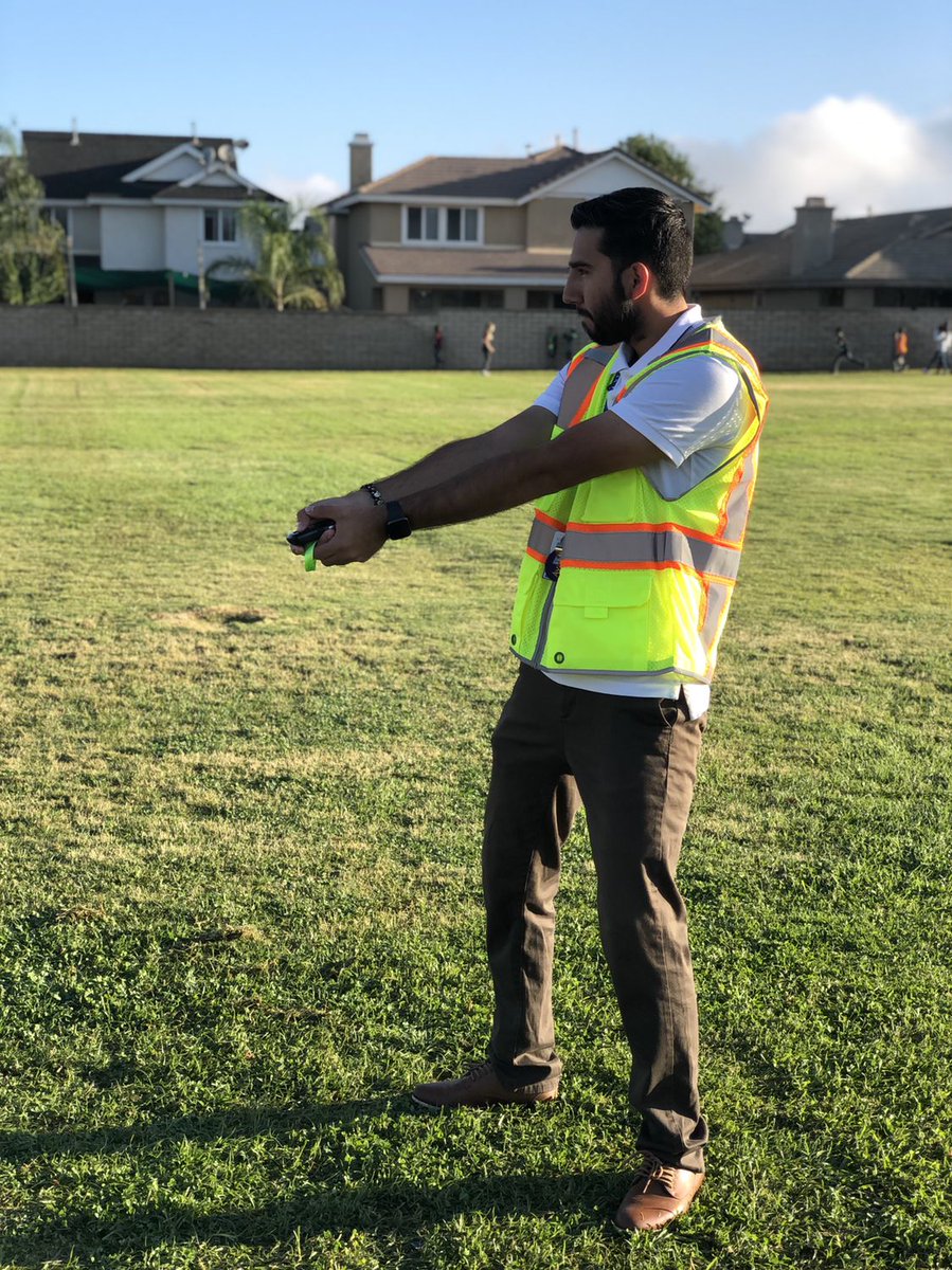 FalconsAvalon's tweet photo. Our scanning ninjas are ready for action during our Morning Walks! Go scan those Falcon miles! #FalconsCommit2Fit #Commit2Fit #FalconsUnitedInExcellence https://t.co/1aC6D7rLkc