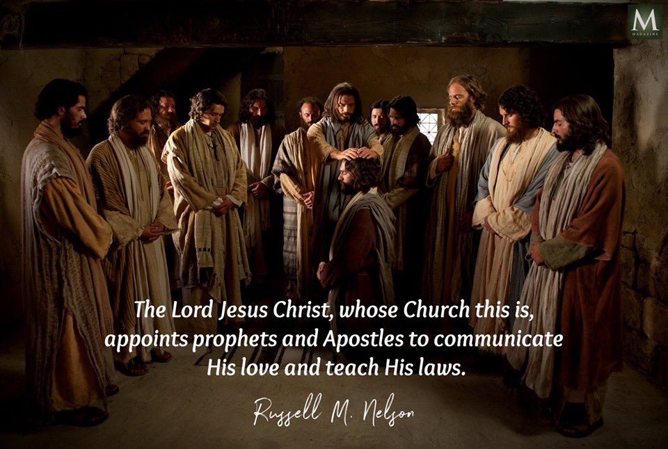lds_believer's tweet photo. "Truth number four: The Lord Jesus Christ, whose Church this is, appoints prophets and Apostles to communicate His love and teach His laws." ~ Russell M. Nelson #ShareGoodness #FiveTruths #TheChurchOfJesusChristOfLatterDaySaints https://t.co/16o3snTodx