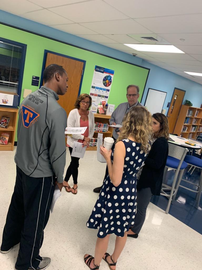 Our teachers honing their collaboration and Socratic Seminar skills #lifelonglearners #ThisIsAVID <a href="/SevernRivAACPS/">SevernRivAACPS</a> <a href="/AVIDAACPS/">AVIDAACPS</a>