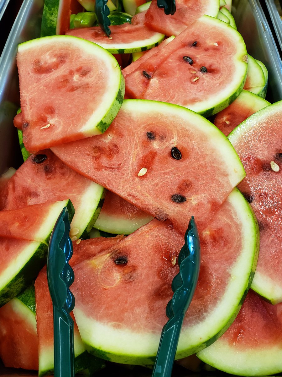 Farm to school at Blue Ridge. Yum!!🍉🍉