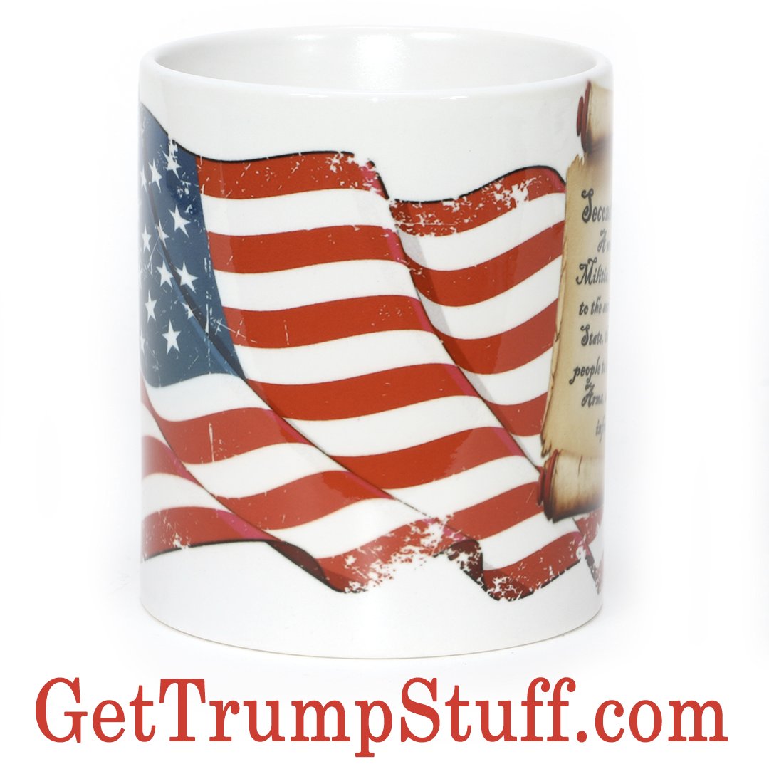 GetTrumpStuff's tweet photo. Here is our first mug honoring the 2nd Amendment:

https://t.co/3lmyEzDqV3

There is another posted on #GetTrumpStuff  You can also find them in our #TrumpVille stores.

#SecondAmendment #AmericaFirst #NRA #NRA2019 #Trump #MAGA #KAG https://t.co/4LbWZT9W9o