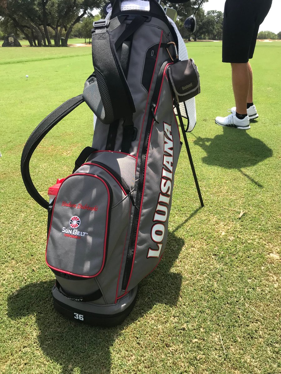 RaginCajunsGolf's tweet photo. ⁦@CoachRobichaux⁩ will be with us. 

1-Inspiration in our locker room
2-#36 on our bags
3-Motivation on our wrist

#Alwaysinourhearts https://t.co/PdUuauhq0R